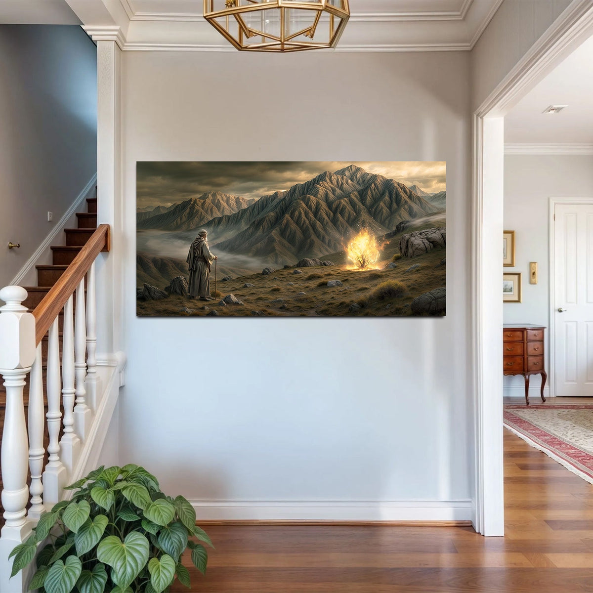 Burning Bush - Faith Wall Art