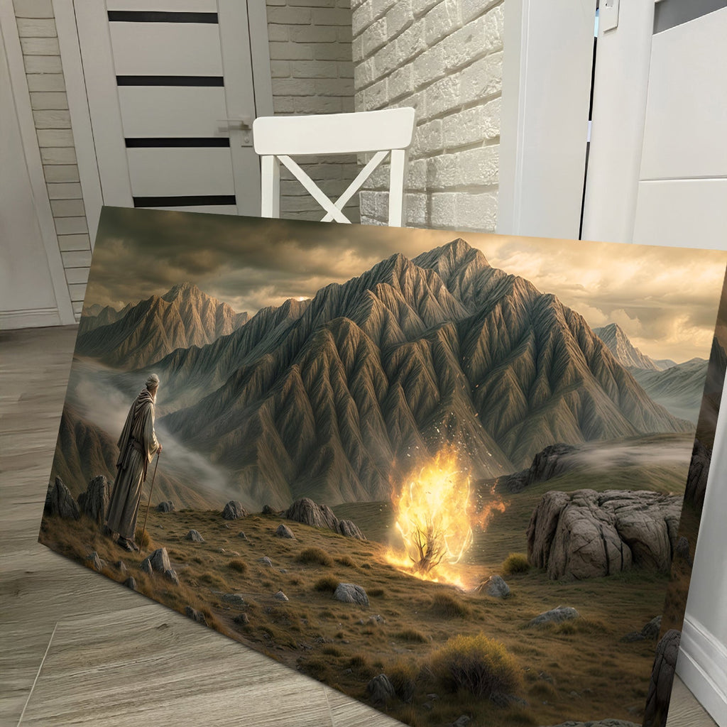 Burning Bush - Faith Wall Art