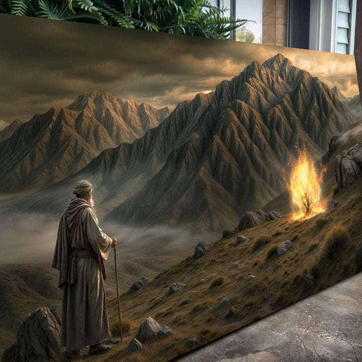 Burning Bush - Faith Wall Art
