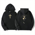 Jesus Crown of Thorns Hoodie – Christian Religious Pullover, Faith-Based Apparel, Unisex Gift
